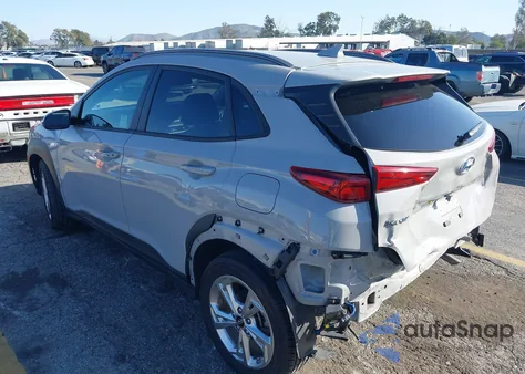 2022 Hyundai Kona Sel from USA, damaged, VIN KM8K62AB3NU878004